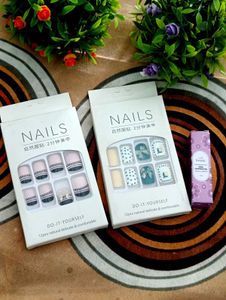 Foxtale Fixed Nail With Stickers & Nai'l Oil