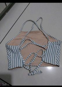 Crop Backless Top