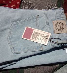 Light Wash Wide Leg Jeans