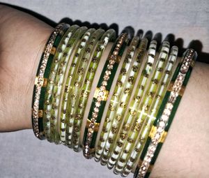Bangles With 3 Kadas