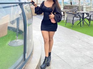 Urbanic Fully New Most Trendiest Black Dress