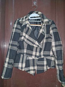 Plaid Blazer Jacket