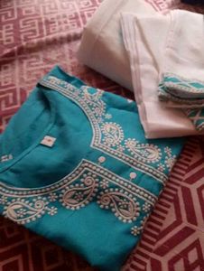 Elegant Blue Kurta Set