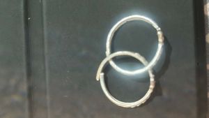 lightweight silver Toe rings