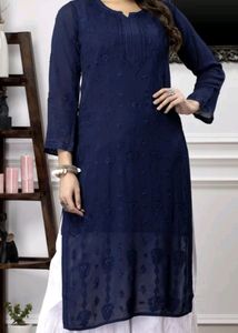 chikankari kurti