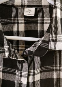 Checkered Crop Shirt