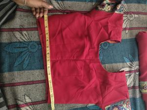 Maroon Colour Sari 🥻