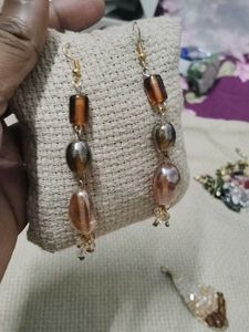 Beaded Dangle Earrings