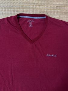Maroon Long Sleeve T-Shirt