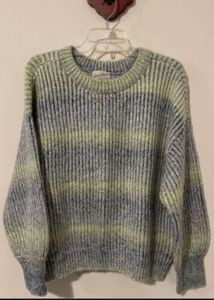 Striped Knit Sweater