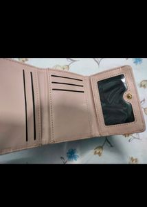 Pretty Pink Coloured Women Wallet/Small Purse