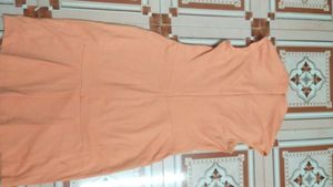 Peach Bodycon Dress