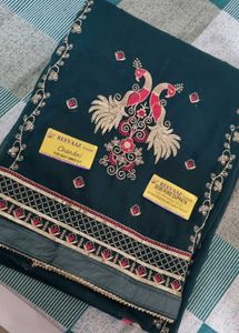 Daily Wear Suit Material Cotton And Silk
