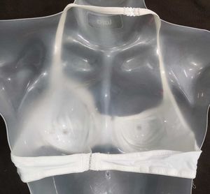 Comfortable White Bra 🖤