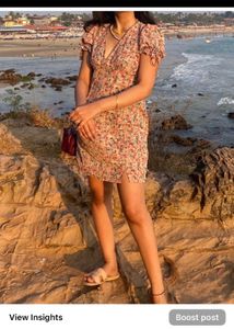 Urbanic Floral Beach Dress
