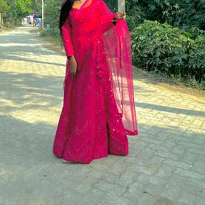 Pink Lehenga