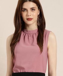 Mauve Sleeveless Top
