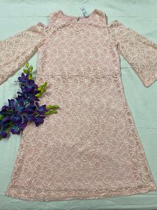 Peach Dress
