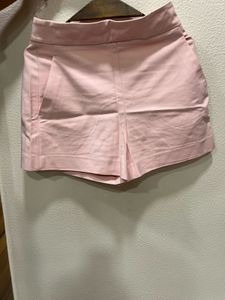 Pink Casual Shorts