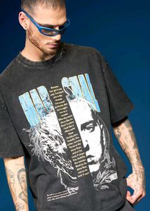 Graphic Print Oversized T-Shirt