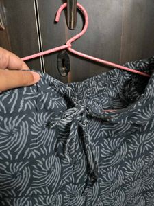 Pink Kurti with Pant And Printed Dupatta