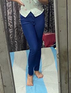 navy blue skinny jeans