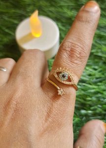 Adjustable Evil Eye Ring💍