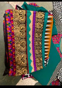 Colorful Printed Kurta Set(sami stiched)