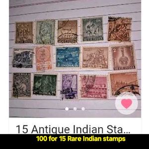 235 Vintage Stamps