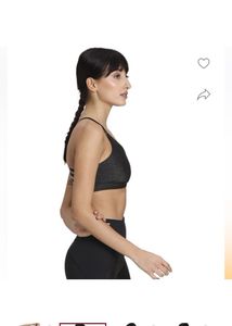 PUMAWomen Sports Lightly Padded Bra (Black)
