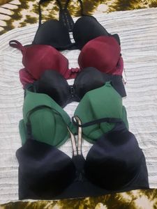 5 Bra Kombo Bundle - Variety of Colors