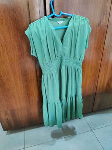 Us Polo Green Short Dress (Size S)