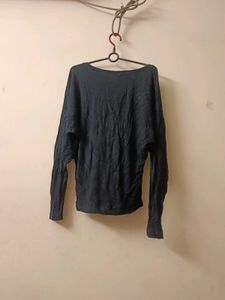 Black Long Sleeve Top