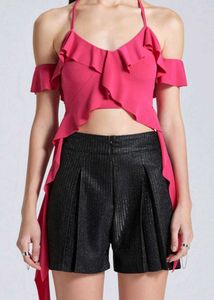 Ruffled Pink top