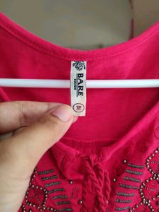 Red Top In Size M