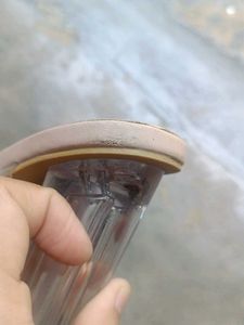 Clear Strap Platform Slides