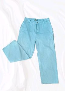 Wide Leg High Rise Jeans (32 in)