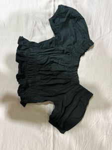 black off shoulder top