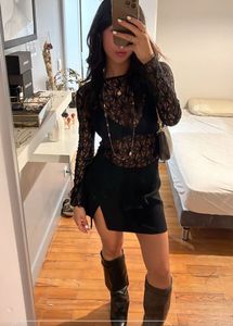 Y2K Red Mesh Top