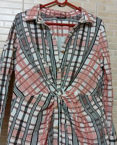 Peach Pink Midi One Piece Size XL