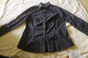 Classic Black Button-Down Shirt