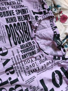 Trendy Graphic Print Tee