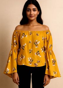 Floral Off-Shoulder Top