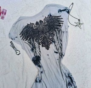 Gothic y2k vintage 2000s top