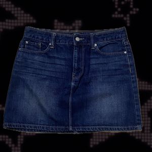 Denim Mini Skirt