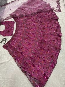 🥵**Heavy Premium HOT Pink Lehenga**🥵