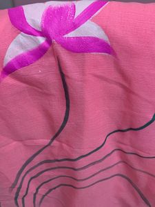 Pink Saree New With Tag