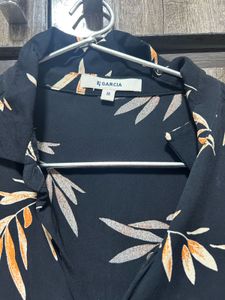 Black Printed Shirt