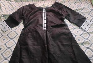 Elegant Black Kurta