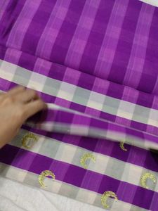 Purple Saree